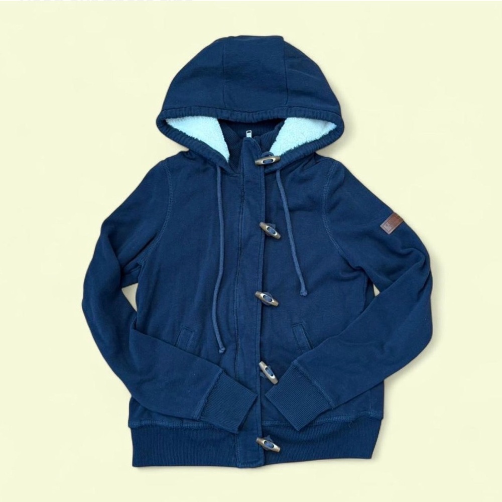 Hollister Cream Fleece Jacket